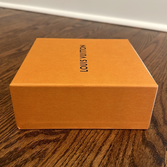 Louis Vuitton Yellow Gold Orange Blue Empty Small Accessories Gift Box - Picture 6 of 13